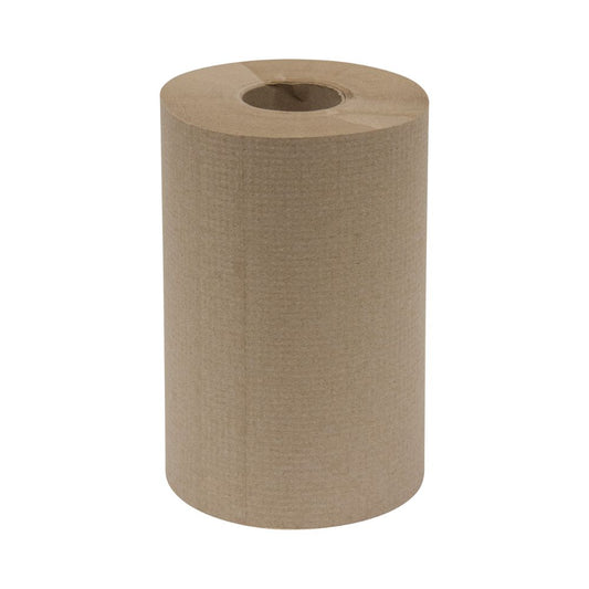 Everest Pro™ Kraft Paper Towel Rolls, 1 Ply, Standard, 7.85" x 300 - Case of 12 Rolls