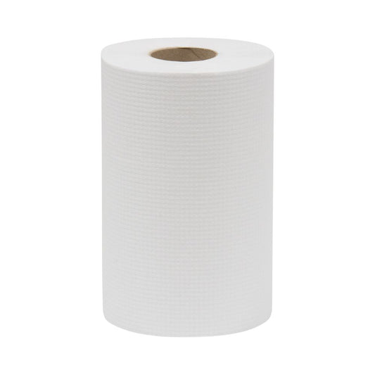 Everest Pro™ White Paper Towel Rolls, 1 Ply, Standard, 7.85" x 300 - Case of 12 Rolls