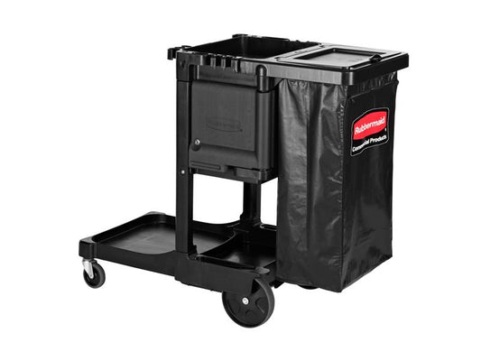 Executive Janitorial Cleaning Car Traditional, Black, 1861430