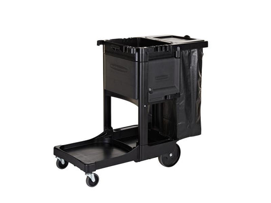 Executive Janitorial Cleaning Car Traditional, Black, 1861430, 1