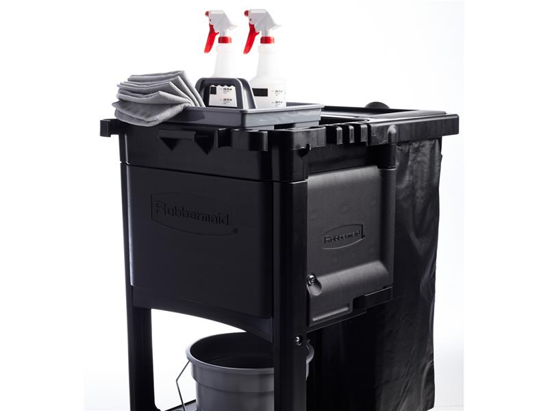 Executive Janitorial Cleaning Car Traditional, Black, 1861430, 6