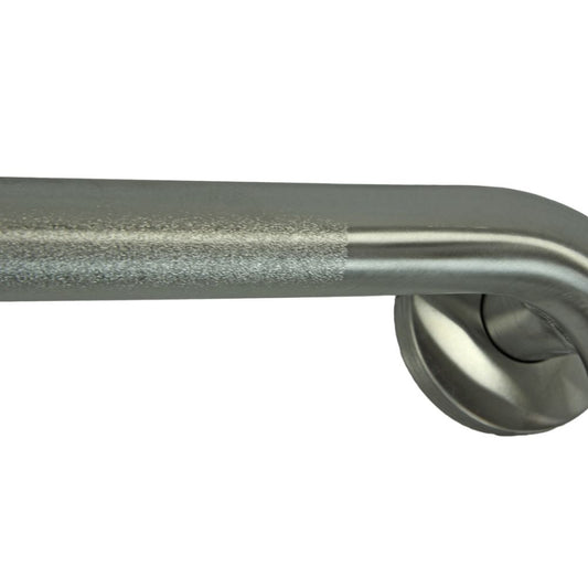 Frost - Grab Bar, L-Shaped Snap Concealed Flange - Peened Finish 1 -1/4in Dia., 30 x 30 in.