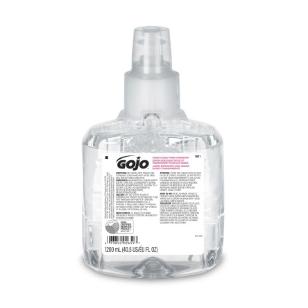 GOJO® 1200mL Clear & Mild Foam Handwash - Refill