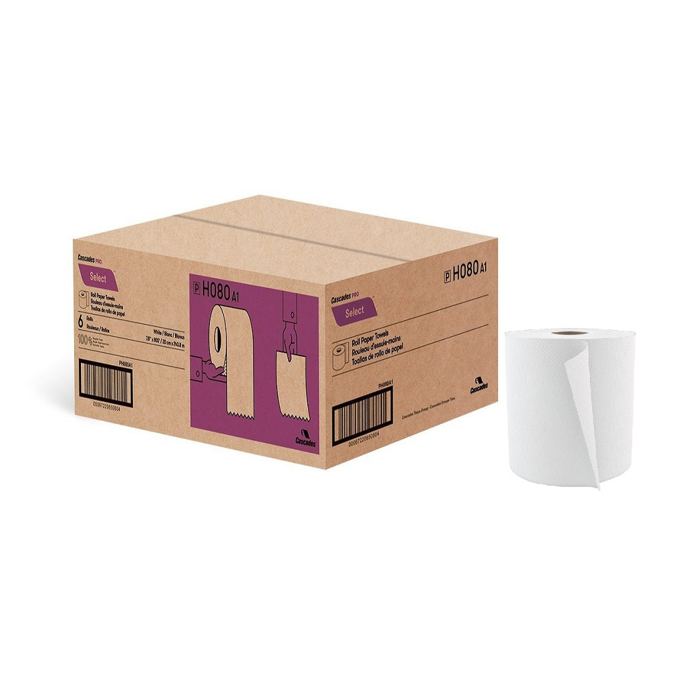 Cascade Proselect Mult Cascades® Pro Select™ White Roll Paper Towels, 6 Rolls, H080 | United ...