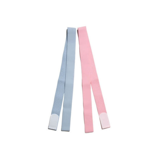 HALYARD Fetal Monitor Security Strap, Hook-and-Loop Closure, Pink/Blue, L38.5 x W1.5 - 50 Per Case