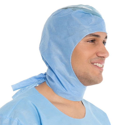 HALYARD Surgical Hood, Tie neck