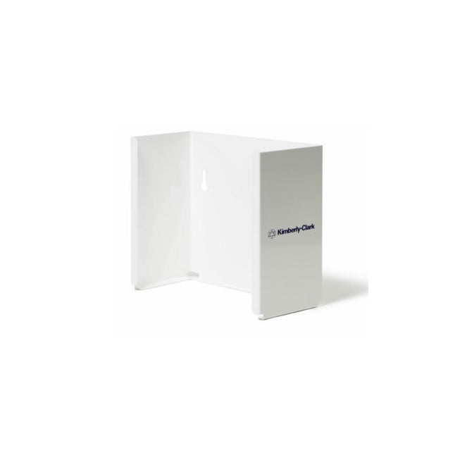 HALYARD Face Mask Box Holder, Tie Style, White, H7.7 x W7.7