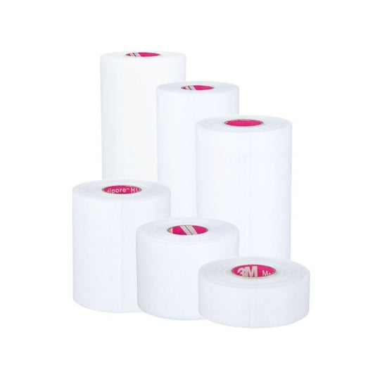 Medipore™ H Soft Cloth Surgical Tape Roll, 15.2cm x 9m - Case of 6 Rolls
