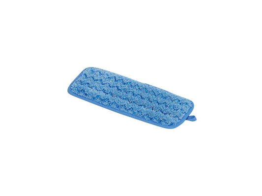Rubbermaid HYGEN 11" Microfiber Mop Pad, Blue - 6 Per Case