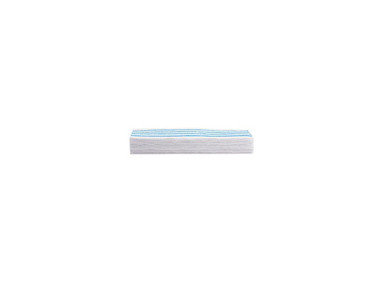 HYGEN 18" Disposable Microfiber Pad, Blue - 150 Cloths Per Case
