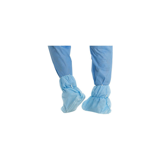 Halyard Ankle Guard Shoe Cover, Blue - 270 Per Case
