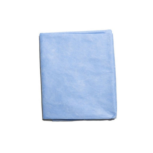 Halyard Flat Top Sheet, Blue, L60 x W96 - 30 Per Case