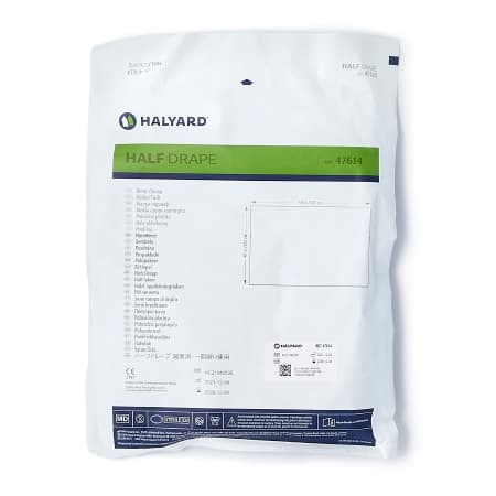 Halyard Half Surgery Drape, Sterile, 40 in X 58 in - 60 Per Case