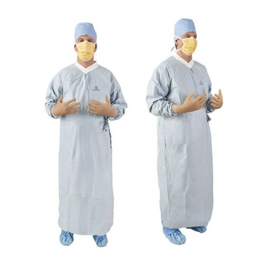 Halyard AERO CHROME Breathable Performance Surgical Gown, AAMI4, X-Long, XL