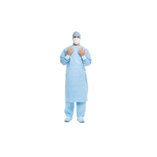 Halyard Aero Blue™ Performance Surgical Gown,Non-Sterile, AAMI3, Standard, XXL - 32 Per Case