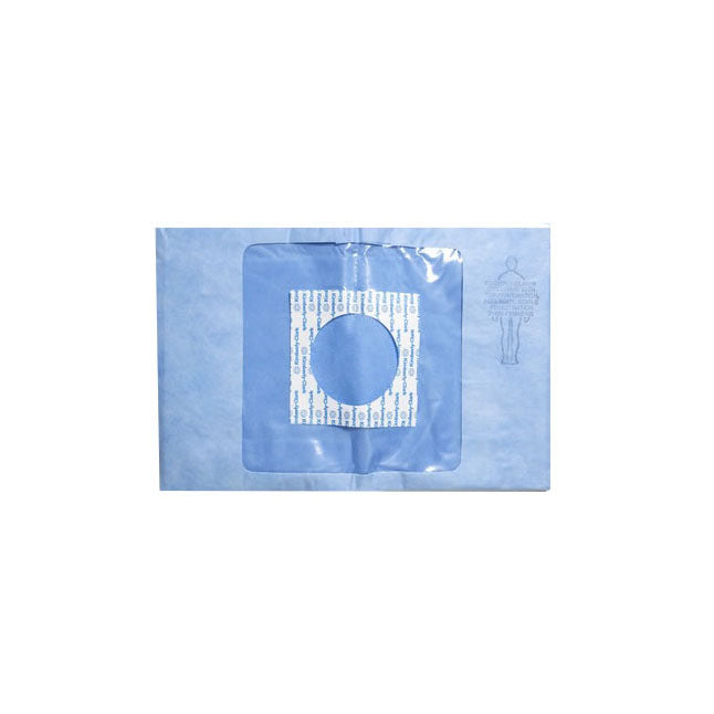 Halyard CVC Drape, Full Body, with Top Perforation, W68 x L110, Fenestrated W6 x L6
