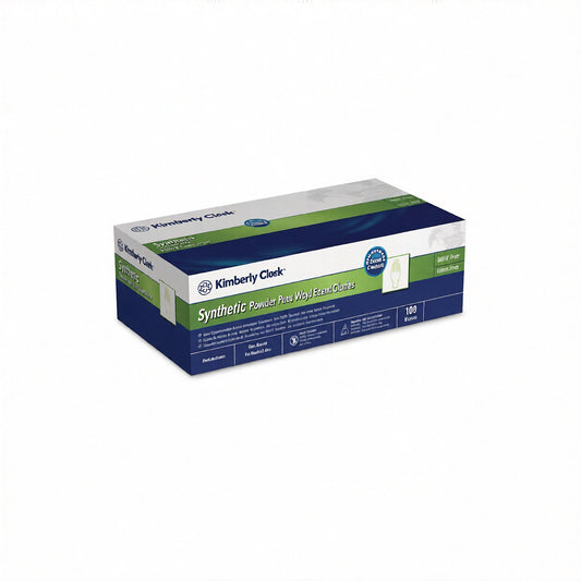 Halyard Exam Glove, Synthetic Vinyl, Single, White