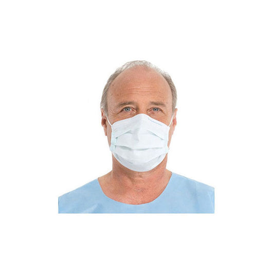Halyard Fluidshield ™ Procedure Mask, Level 2, Blue, 50 each/box