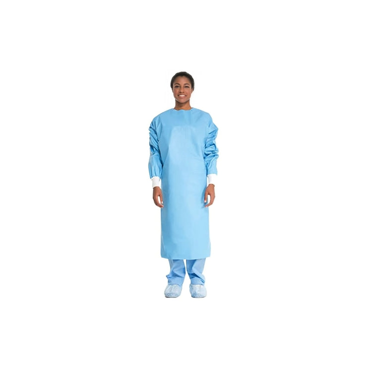 Halyard Impervious Film Gown, with Thumb Hooks, in Dispenser Box, Universal