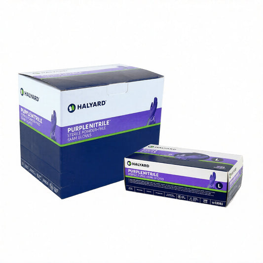 Halyard PURPLE NITRILE™ Exam Glove, Single, Sterile
