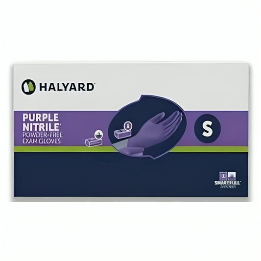 Halyard Purple Nitrile™ Exam Glove, 9.5" Sterile, Pair