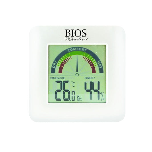 BIOS Living Indoor Hygrometer with Temperature