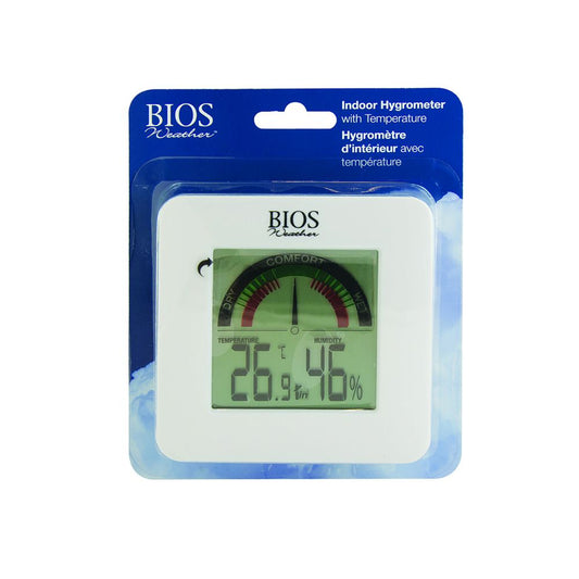 BIOS Living Indoor Hygrometer with Temperature