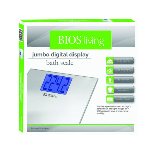 Jumbo Digital Display Scale - Silver