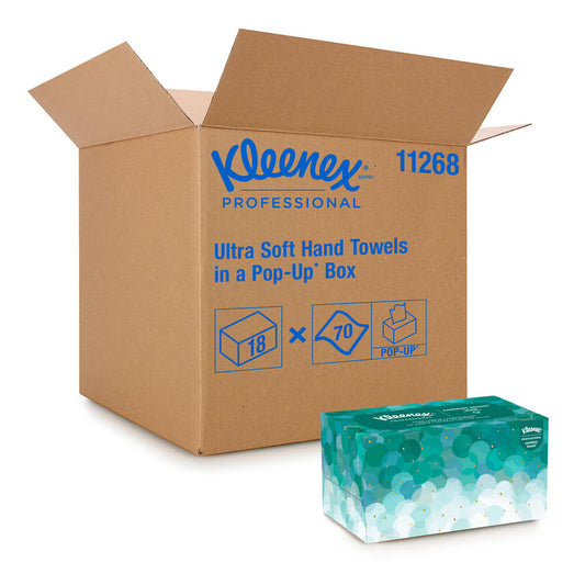 Kleenex Ultra Soft Hand Towels - Case Of 18 Boxes, 11268