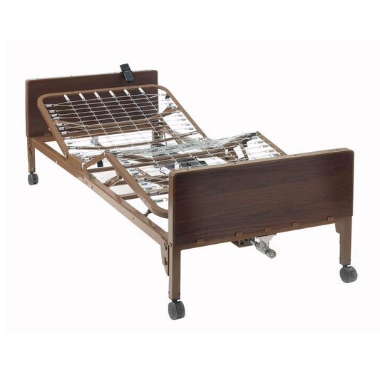 Medline Basic Homecare Full-Electric Bed with 15"-20" Height Range, 450 lb. Capacity