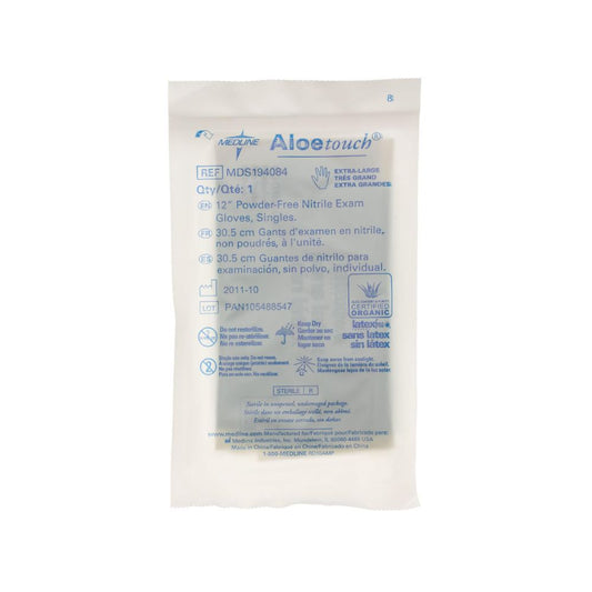 Aloetouch 12'' Nitrile Exam Glove Sterile