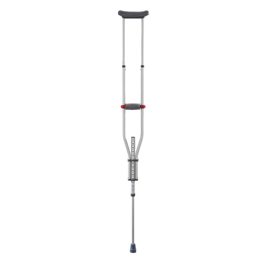 Crutch Aluminium Quick Fit, 4'7" - 6'7"