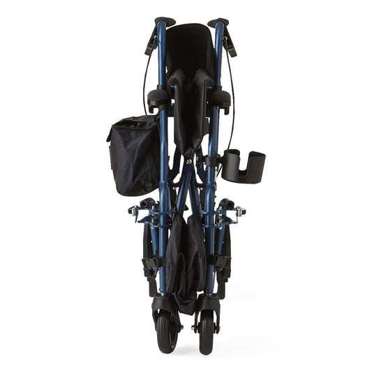 Medline Rollator and Transport Chair Combination, 19" Wide Seat