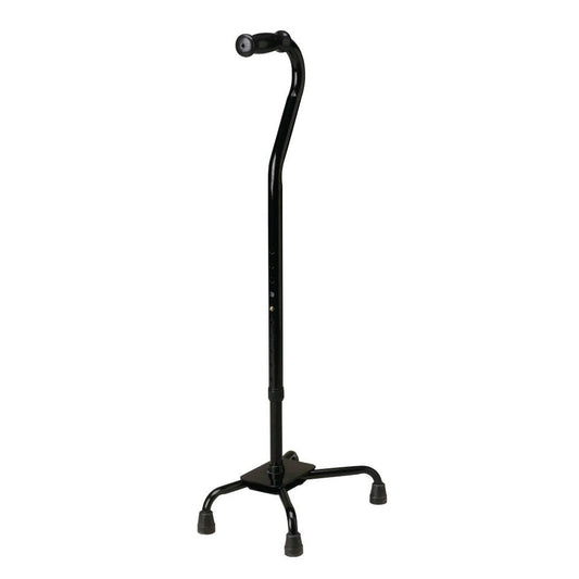 Medline Bariatric Quad Cane with Small Base, 500 lb. Weight Capacity