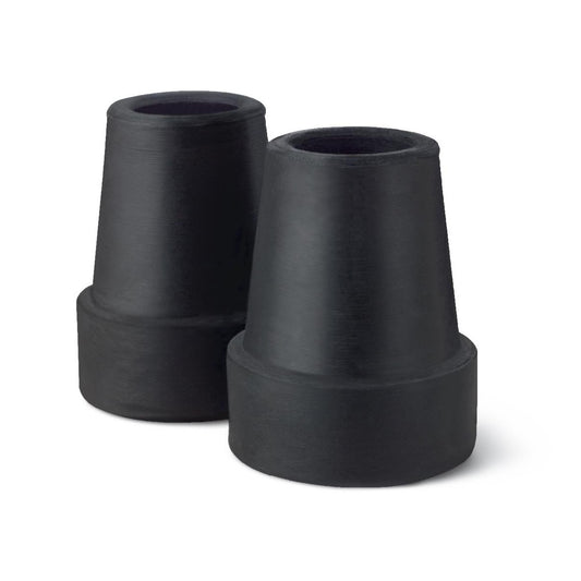 Standard Rubber Cane Tips, 0.75in. - Case of 6