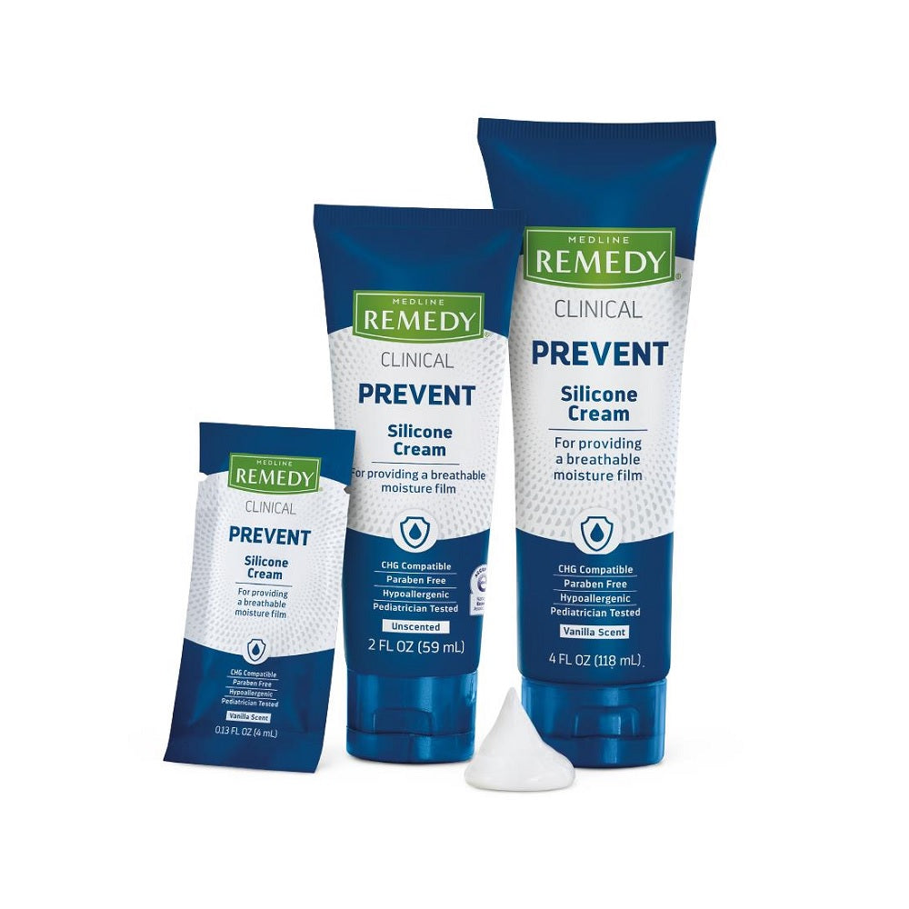 Medline Remedy Clinical Silicone Cream 2 oz, Unscented | United