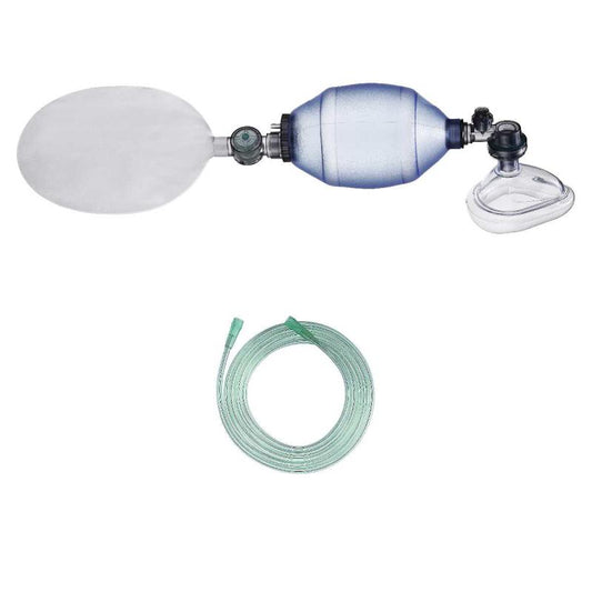 Manual Resuscitator, non-autoclavable with Adult mask #5, 