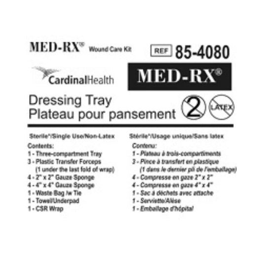 Med-Rx® Dressing Tray- 85-4080 - Case of 30 Tray