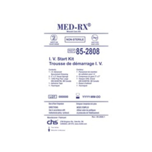 Med-Rx® IV Start Kit- 85-2808 - Case of 100
