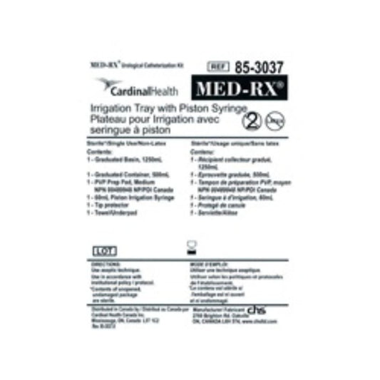 Med-Rx® Irrigation Tray with Piston Syringe- 85-3037