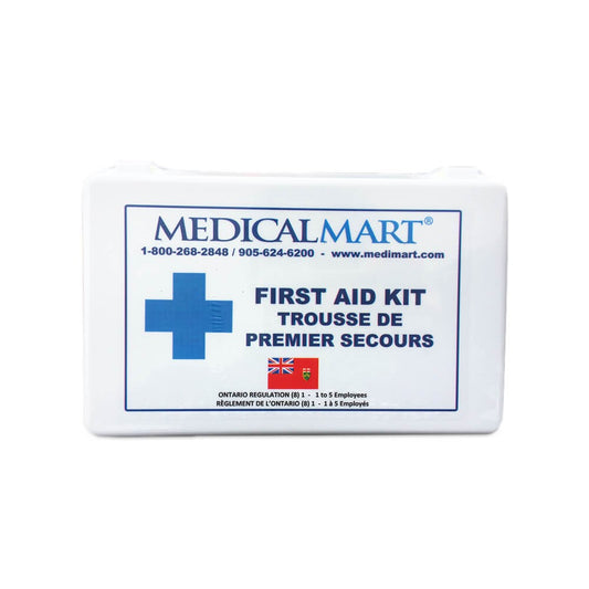 FIRST AID KIT ONTARIO SCHEDULE #8 FOR 1-5 PEOPLE