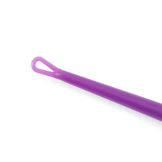 Medline Single-Use Ear Curette, 3 mm - Purple Flexed Loop - Box of 32