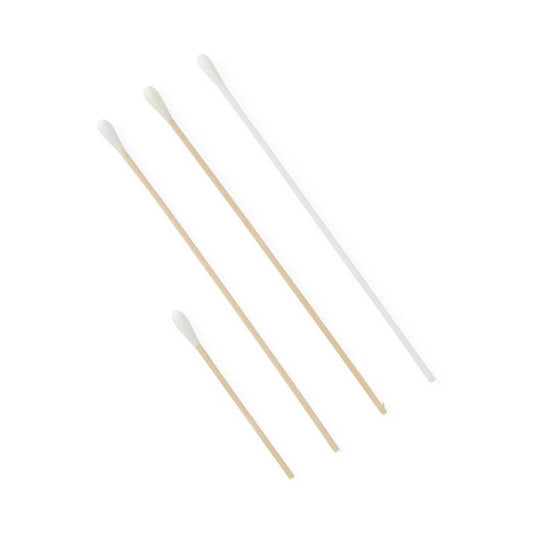 Medline Sterile Cotton-Tipped Applicator 8 cm - Wood Applicator