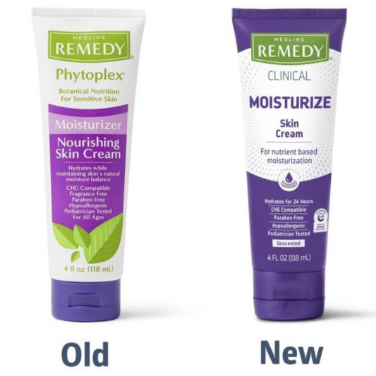 Medline 4oz Remedy Clinical Skin Cream, Unscented