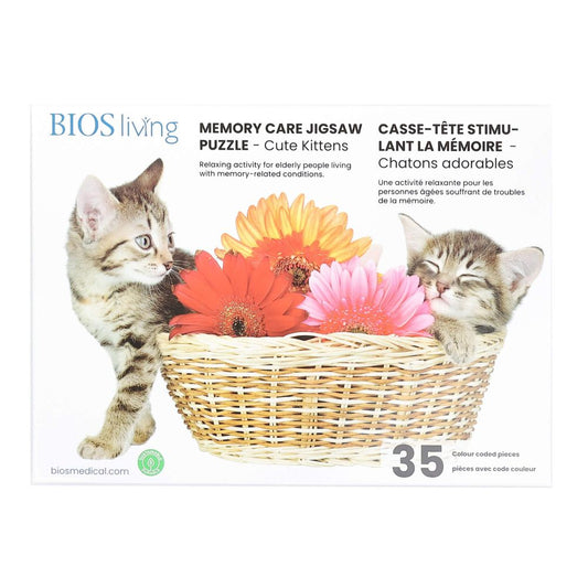 Memory Care Jigsaw Puzzle - Cute Kittens