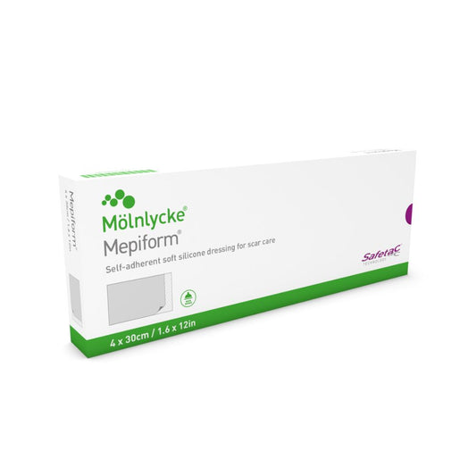 Mepiform Self-adherent Dressing, Silicone Gel - 4 x 30 cm