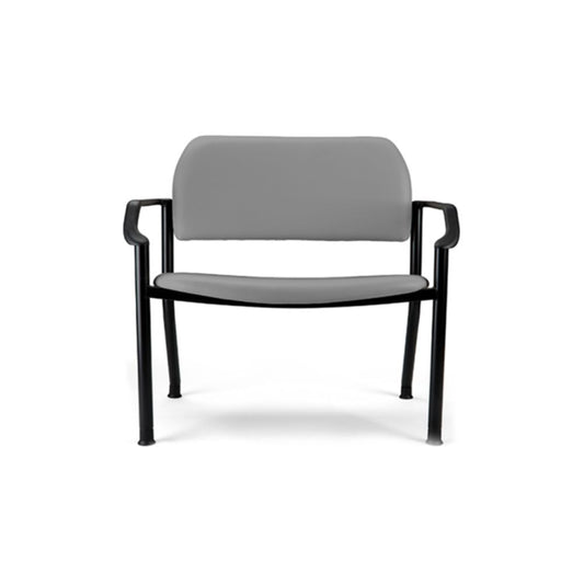 Midmark 282 Side Chair, With Arms - Iron Ore