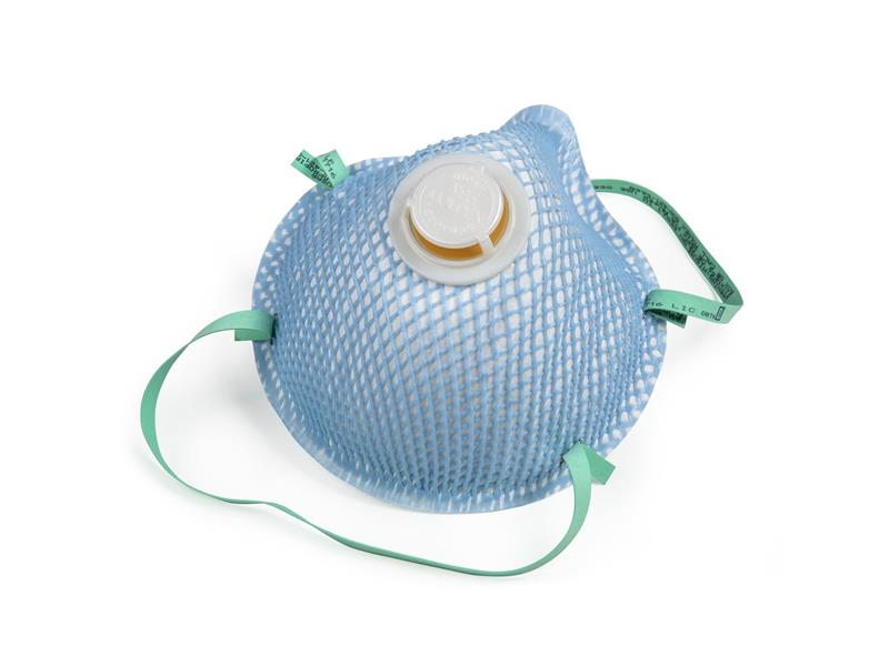 Moldex Disposable Particulate Respirator with Exhale Valve, NIOSH Approved 