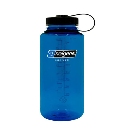 Nalgene Blue Sustain SB, Wide Mouth Water Bottle, 32 oz.