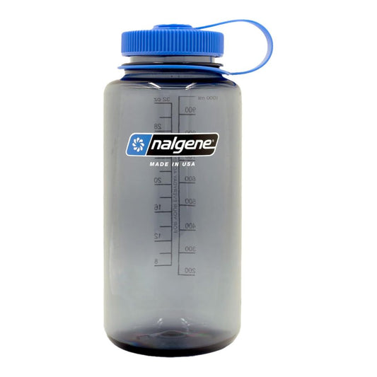 Nalgene Gray Sustain SB, Wide Mouth Water Bottle, 32 oz.